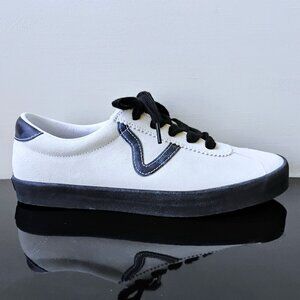 Vans White and Black Sneakers